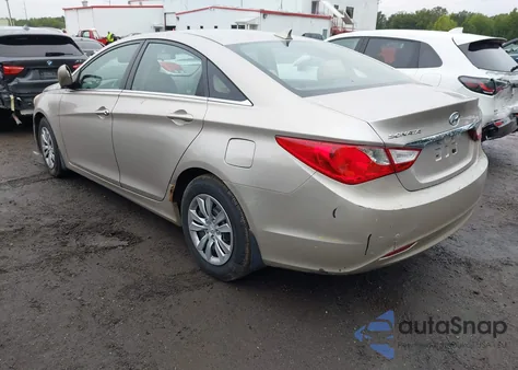 2011 Hyundai Sonata Gls из США, поврежденный, VIN 5NPEB4AC4BH119238